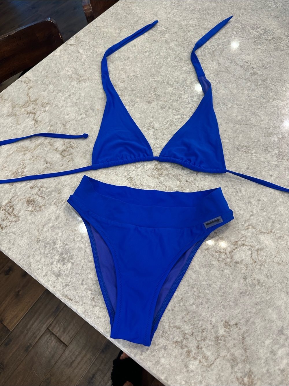 Billabong Blue Triangle Bikini Set